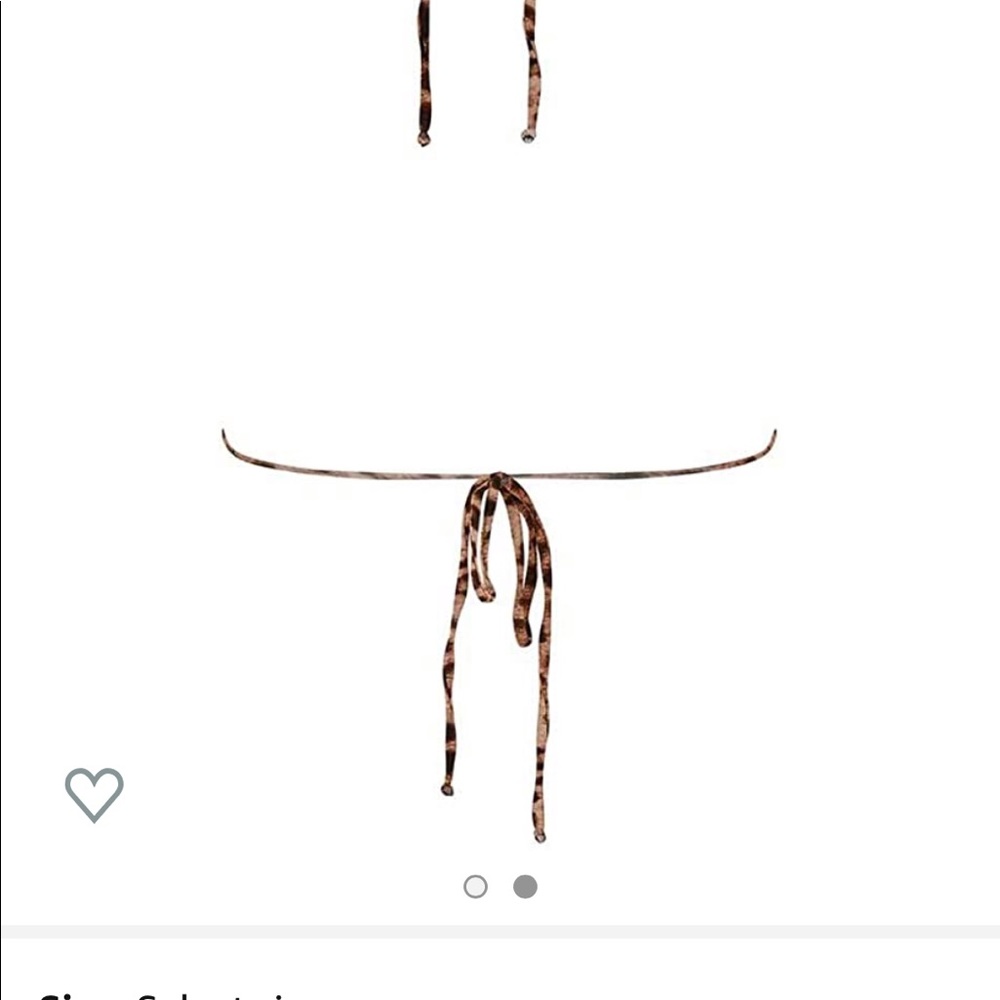 Monica hansen NWT leopard bikini  👙 - Picture 7 of 16